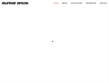Tablet Screenshot of burnsbros.com